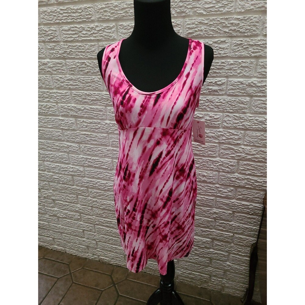 Secret Treasures Women's Pink  Sleep Chemise Size S (4to 6) lace back nwt